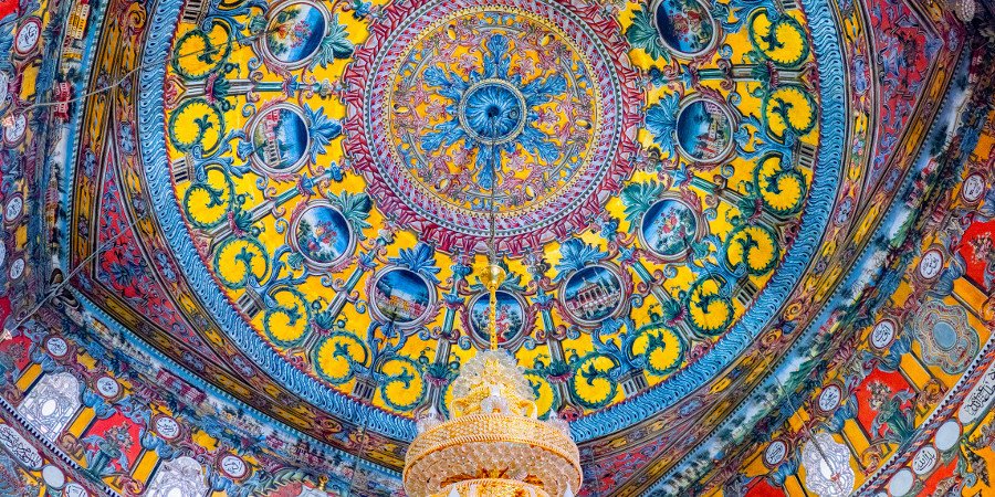 La Moschea Colorata di Tetovo (dettaglio)
