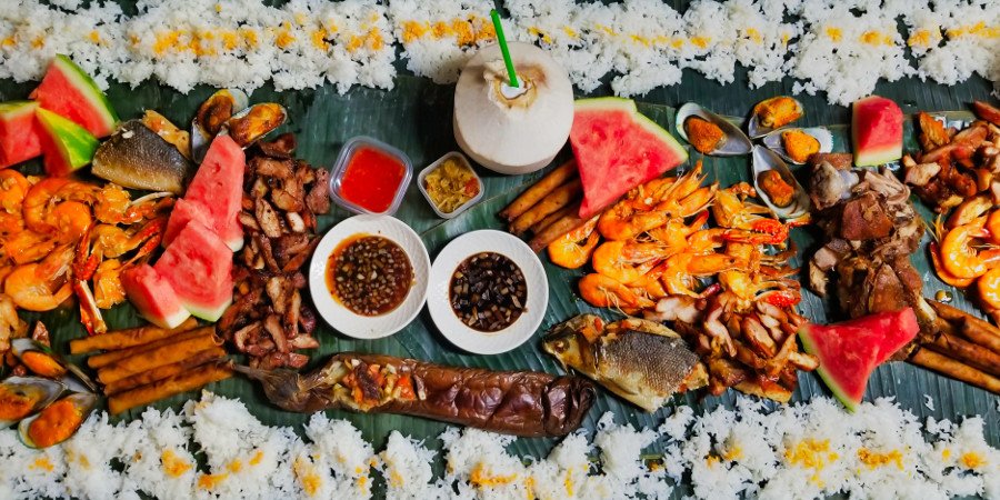 Tradizionale buffet filippino