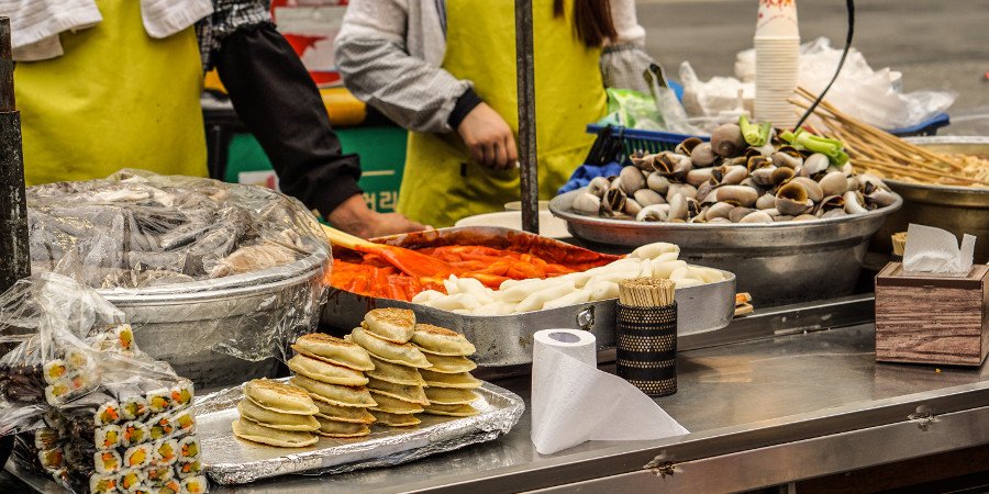 Street-food a Seul