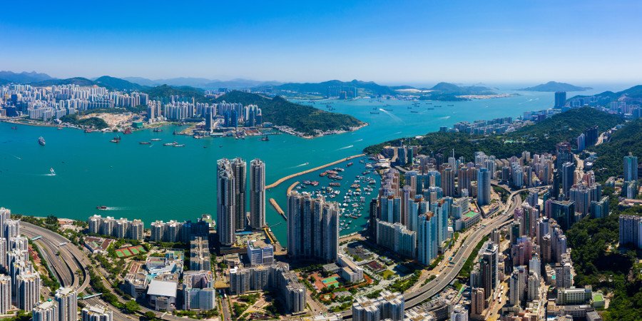 Panorama su Hong Kong
